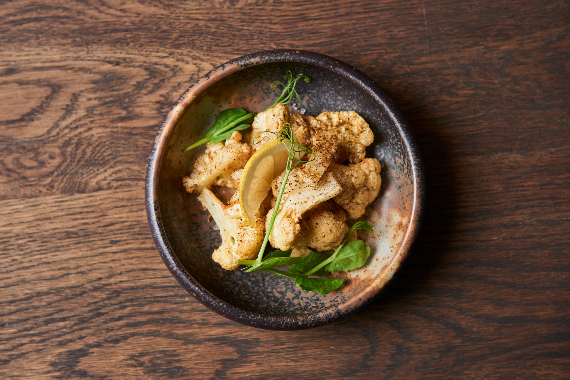 15 Friteret Blomkål