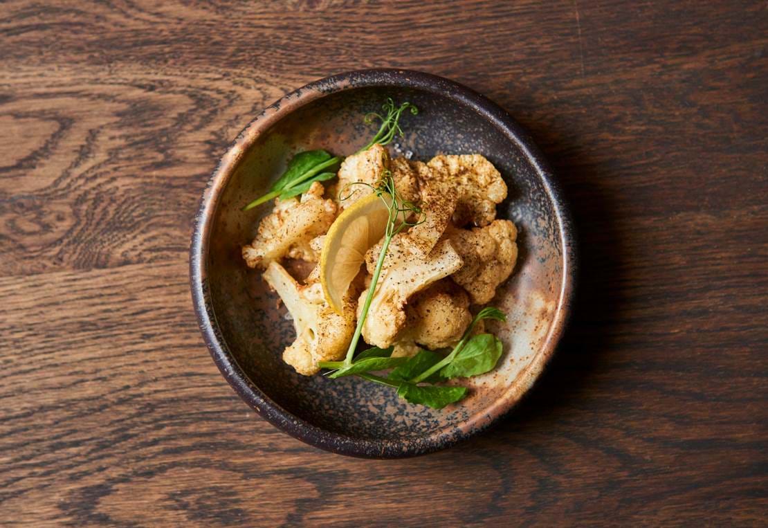 15 Friteret Blomkål