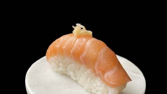 91 Laks Med Hvidløg