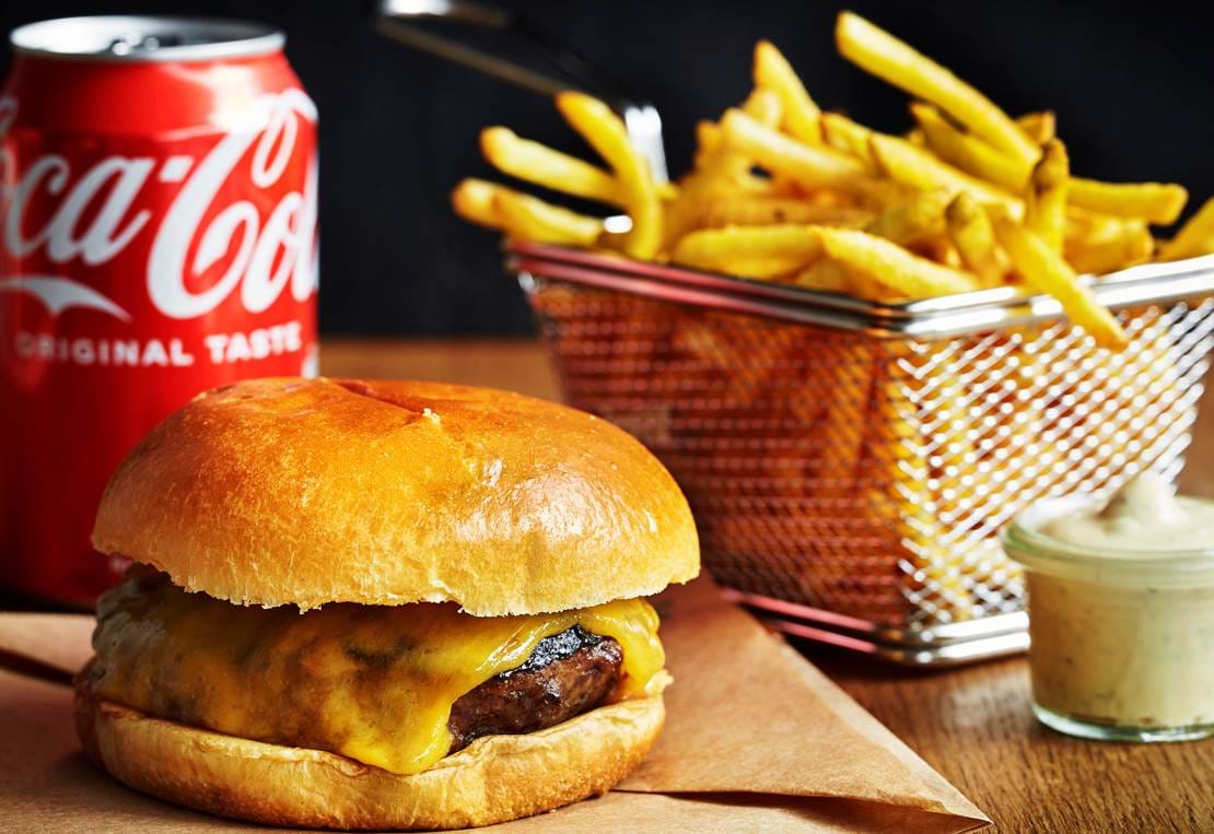 CHEESEBURGER MENY KVADRAT