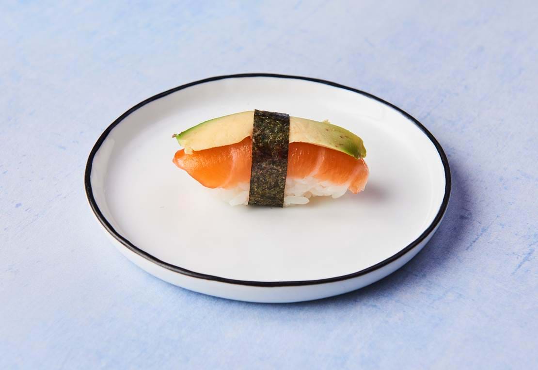Dinner Sushi Foodora Laks Avocado Nigiri 4219
