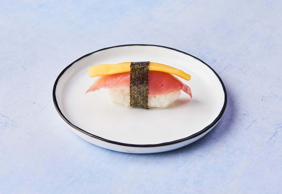 Dinner Sushi Foodora Tun Mango Nigiri 4271