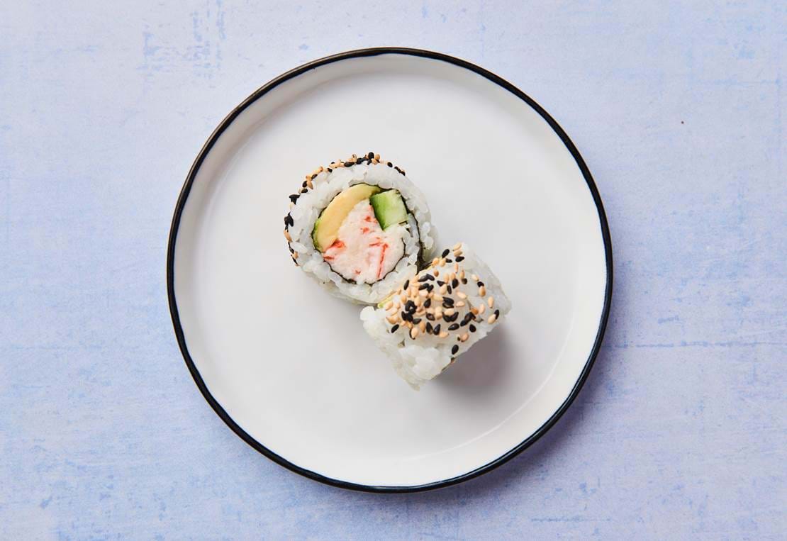 Dinner Sushi Foodora Uramaki California Roll 4091