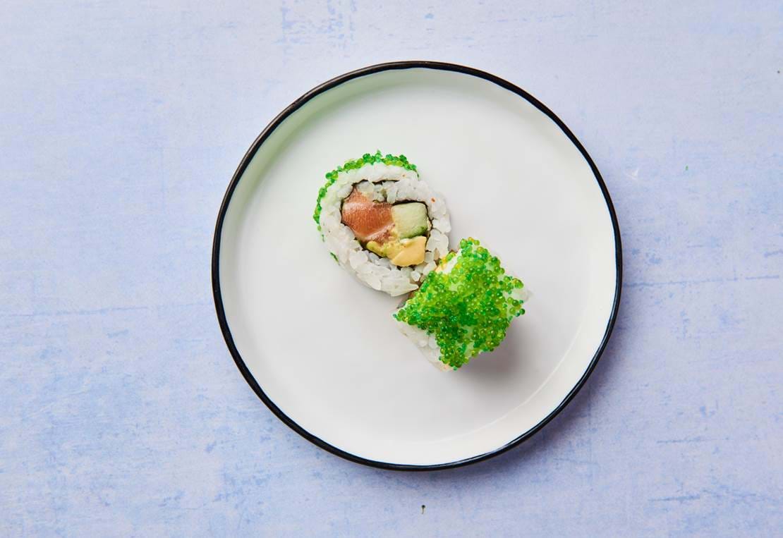 Dinner Sushi Foodora Uramaki Wasabi Laks 4132
