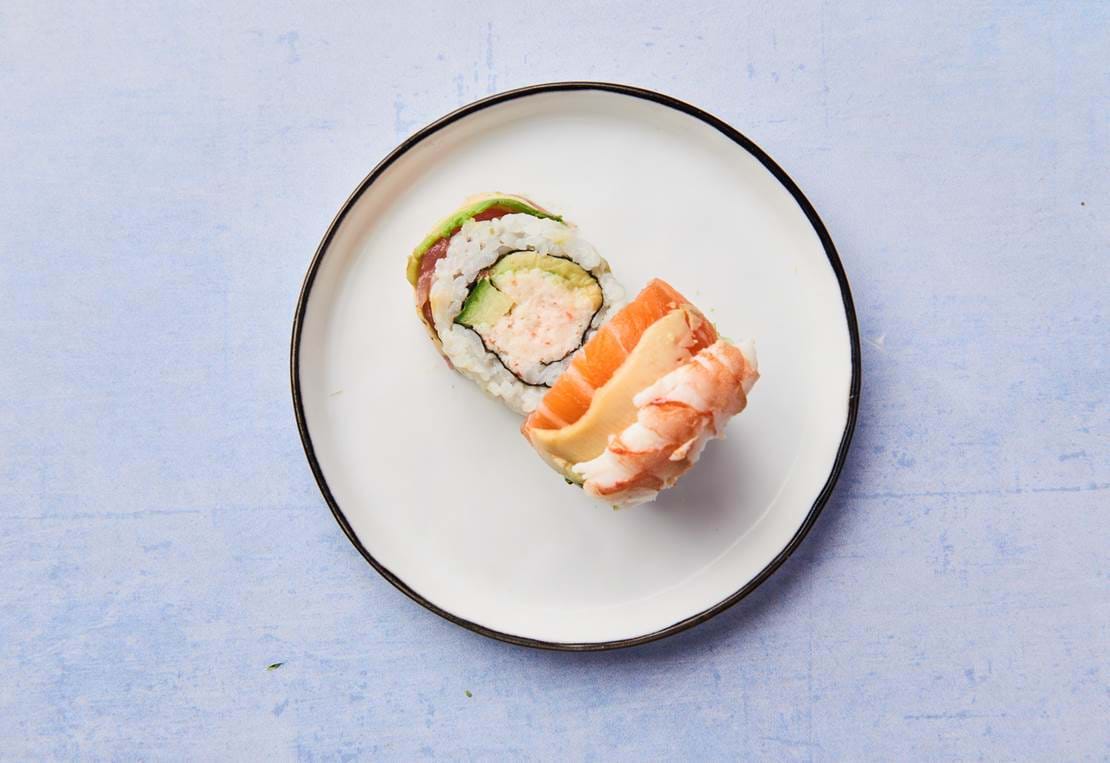 Dinner Sushi Foodora Rainbow Kaburamaki 4204