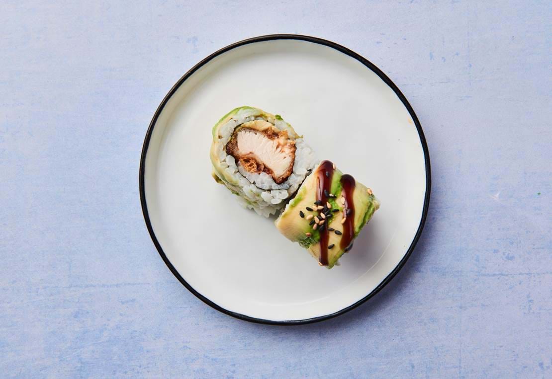 Dinner Sushi Foodora Kylling Panko Kaburamaki 4180