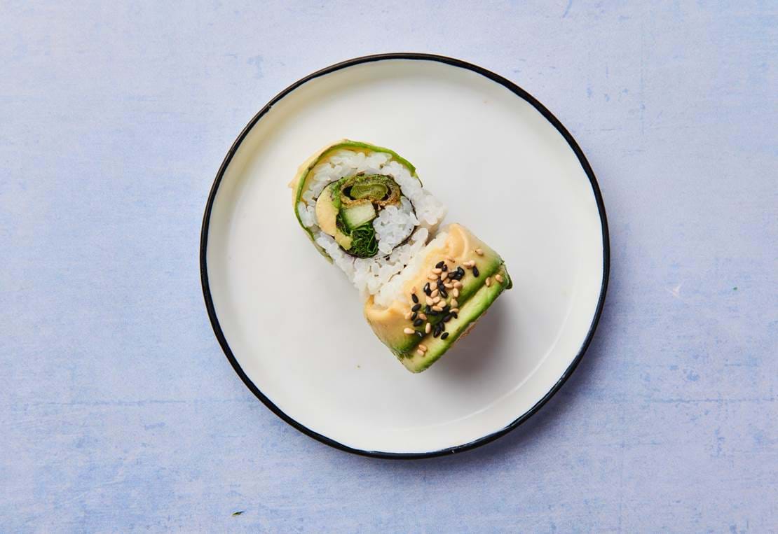 Dinner Sushi Foodora Vegetar Deluxe Kaburamaki 4197