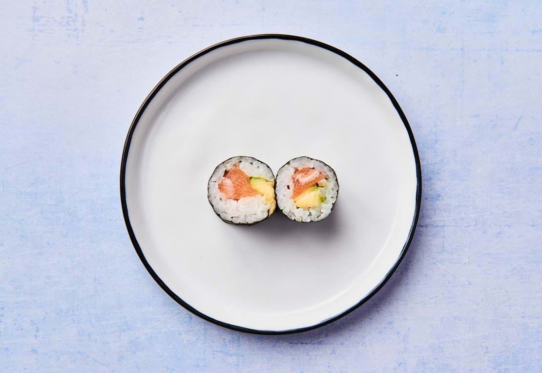 Dinner Sushi Foodora Hosomaki Laks Avocado 4020