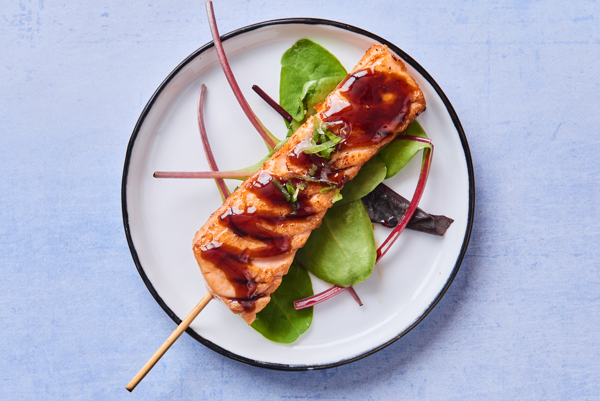 Dinner Sushi Foodora Laks Teriyaki Stick 4882