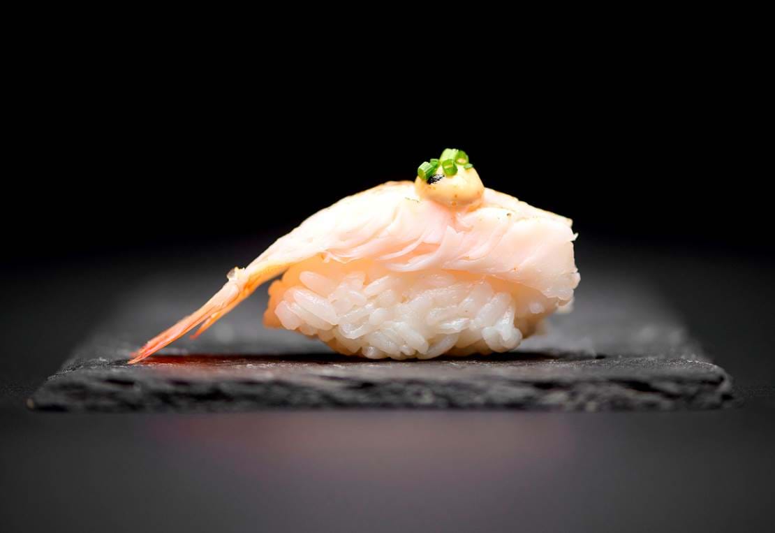 Nigiri Flammegrillet Reje