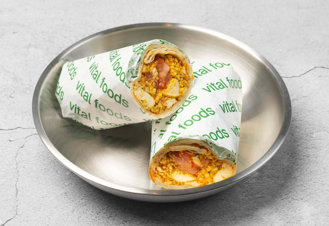 Tofu Scrambled Burrito