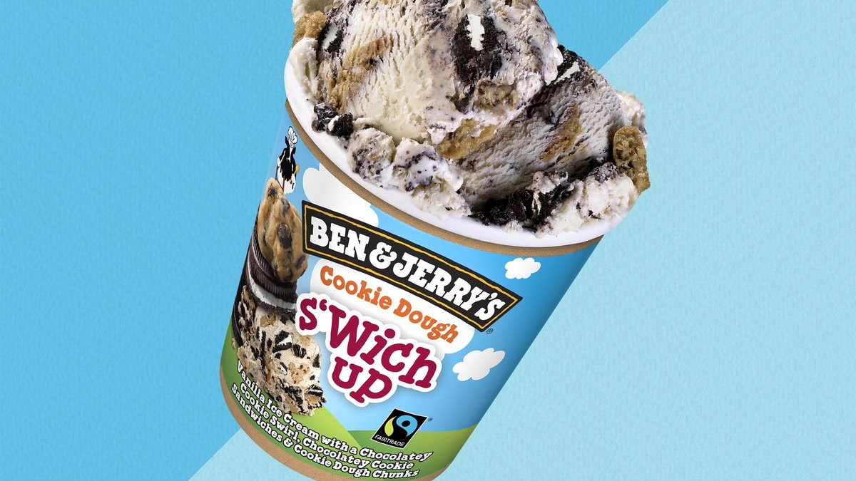Ben & Jerry Cookie Dough Swich Up