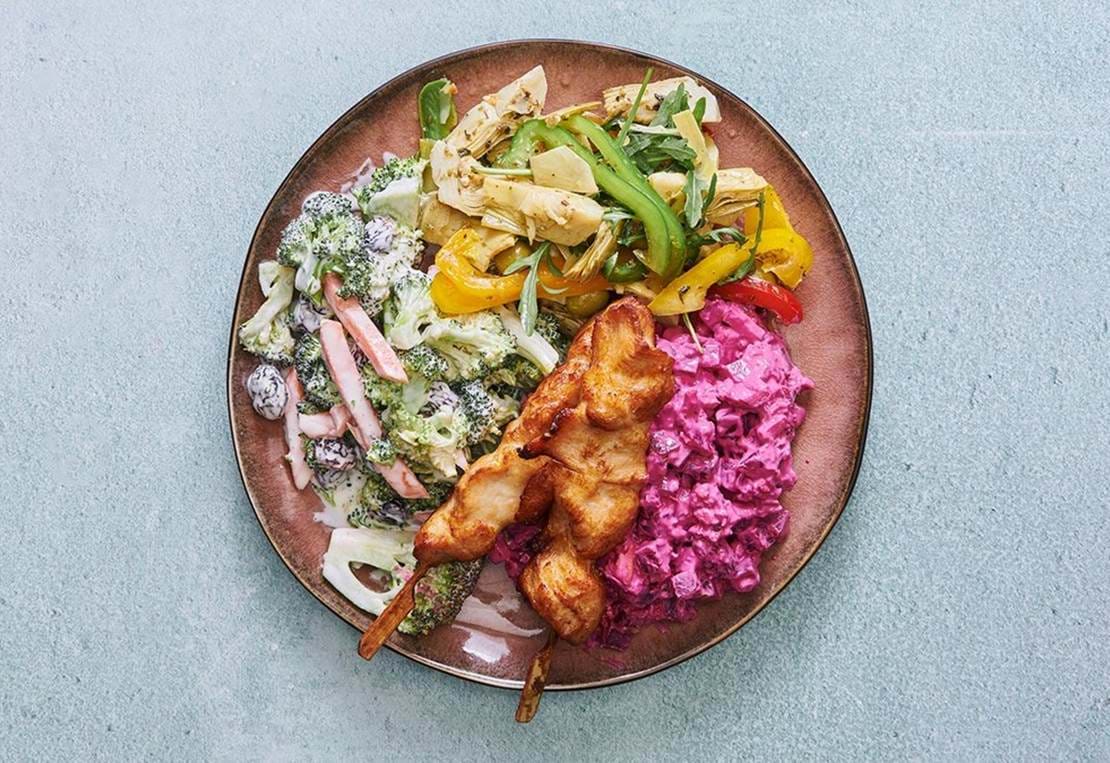 4214F6d4 B021 11Ec 8C07 16C33a148b3f 3 Slags Salater Med 2 Spyd