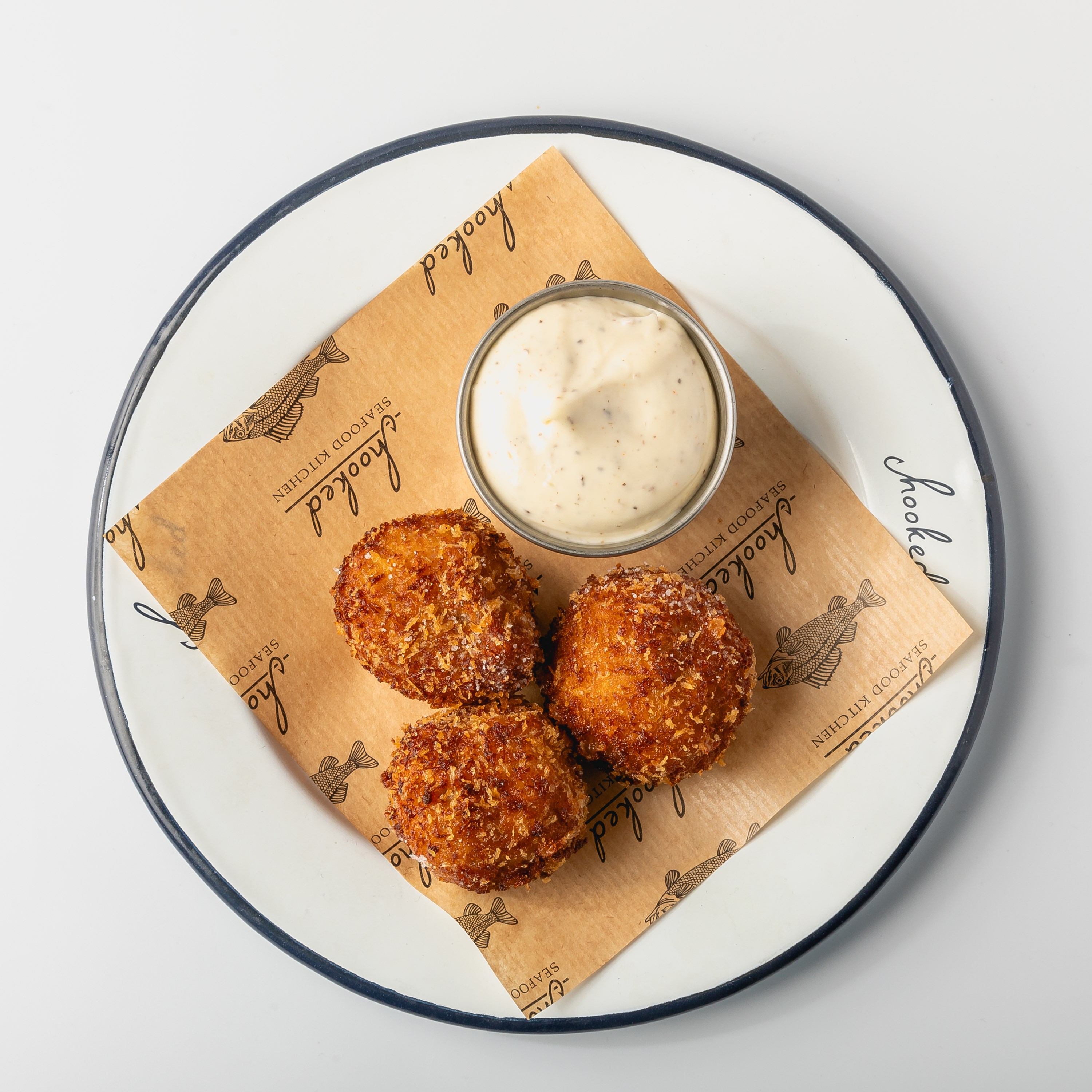 Mac N Cheese Croquettes M Truffle Mayo