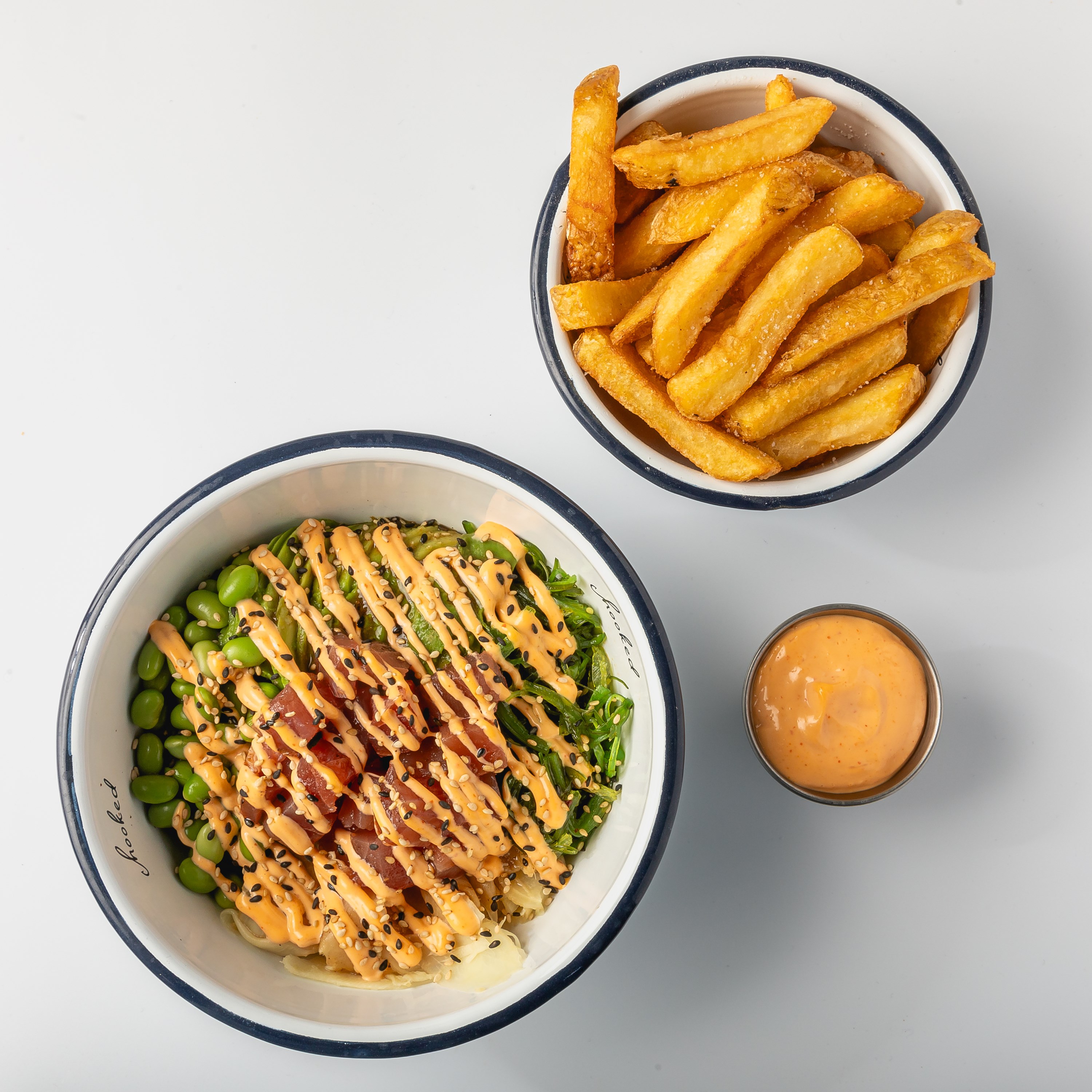 Tun Poke M Pommes M Dip