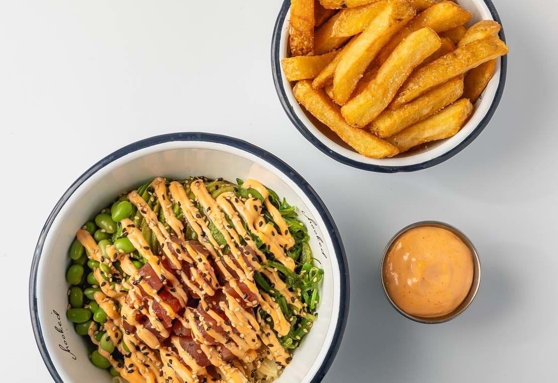 Tun Poke M Pommes M Dip