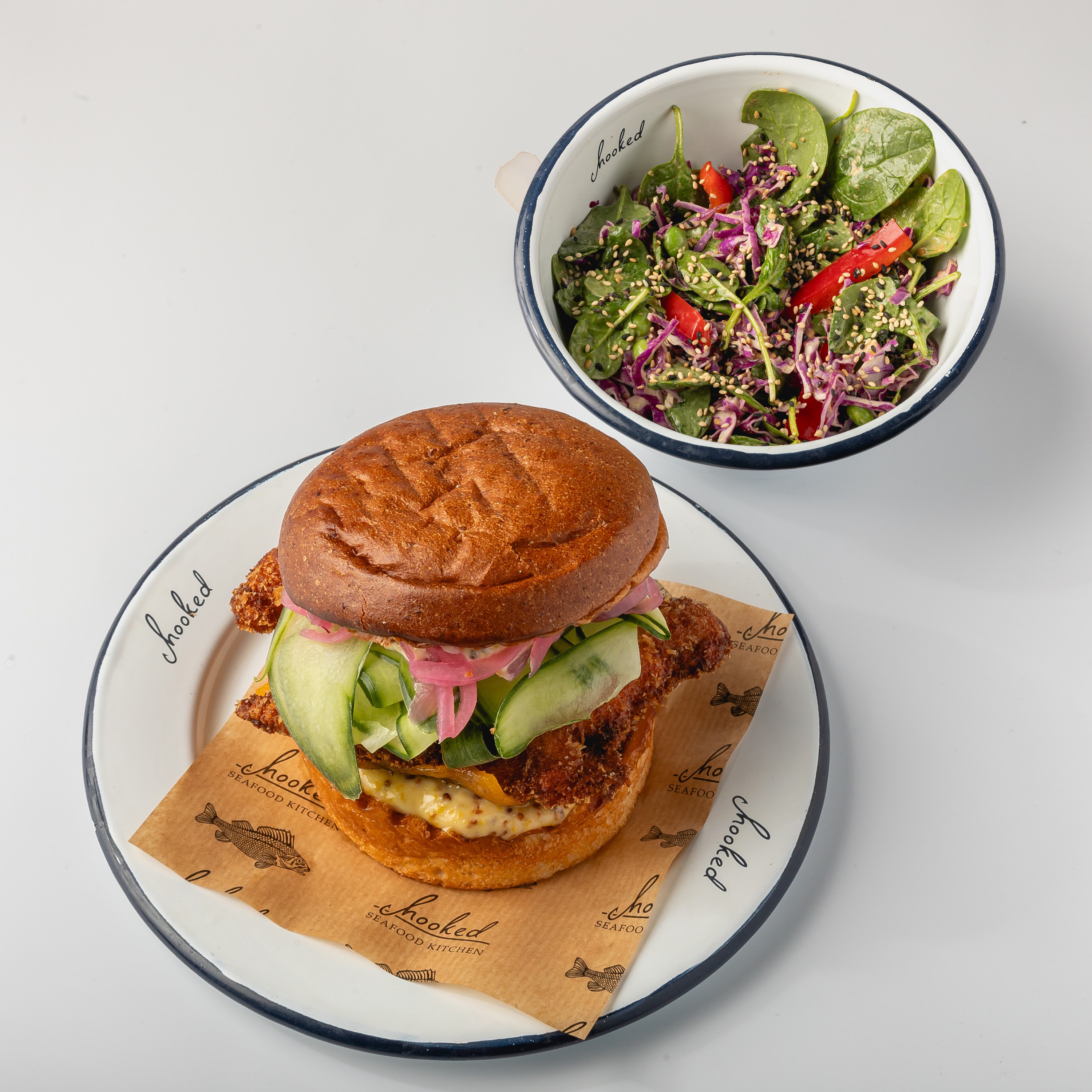 Hooked Burger M Salat