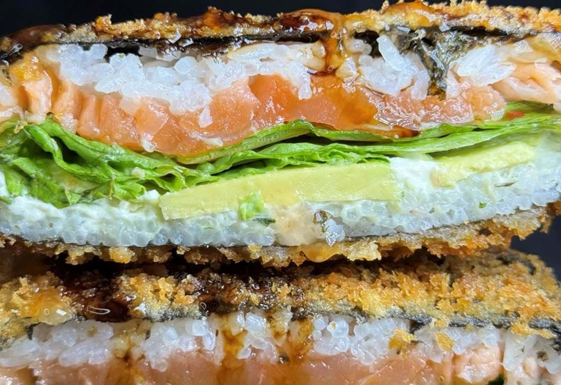 Sushi Burger Laks – Stor