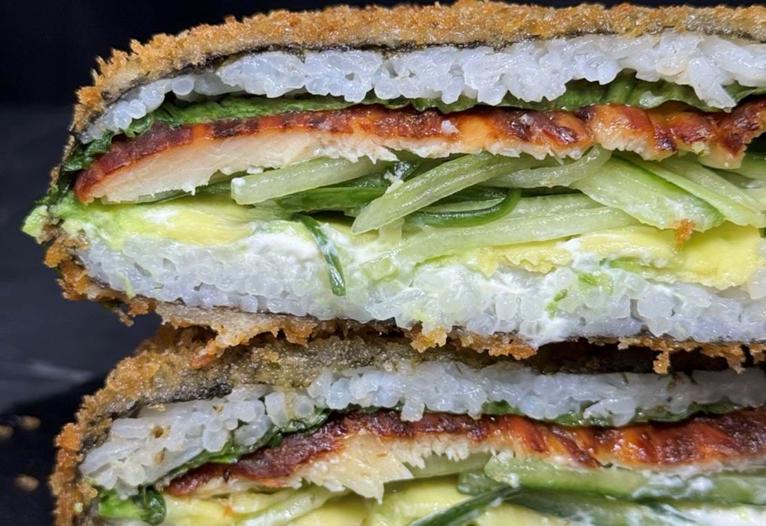 Sushi Burger Kylling – Stor