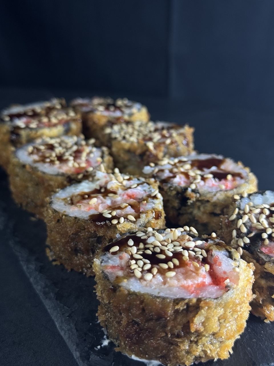 Tempura Laks – Stor