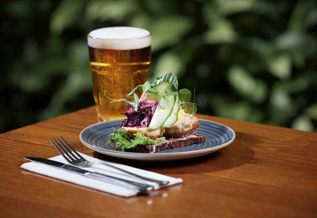 Frikadelle Smørrebrød Århus – Stor