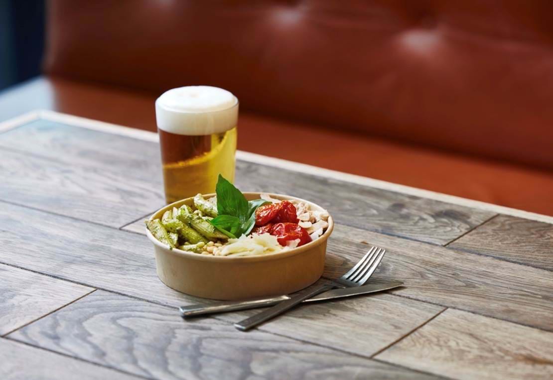 Pasta Pesto Kylling Togo – Stor