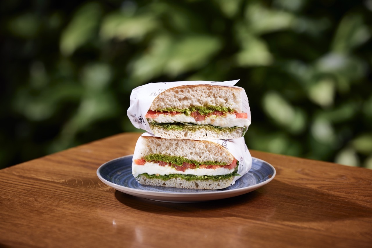 Vegetar Sandwich. Århus Psd – Stor (1)