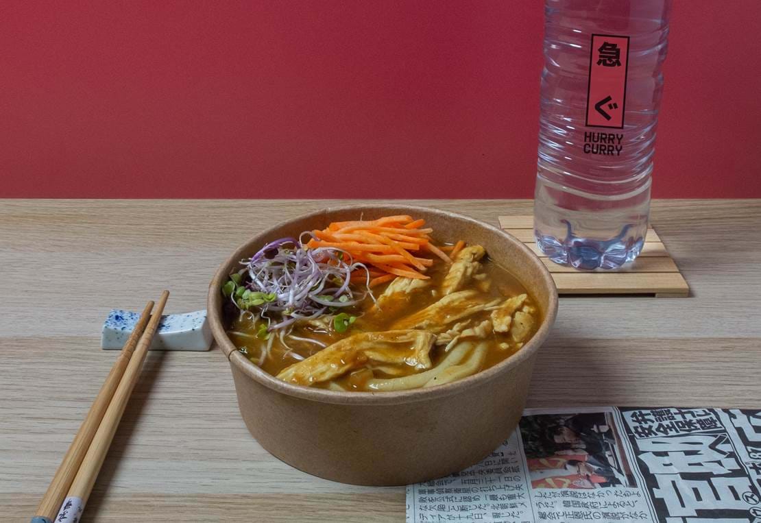 Curry udon meal