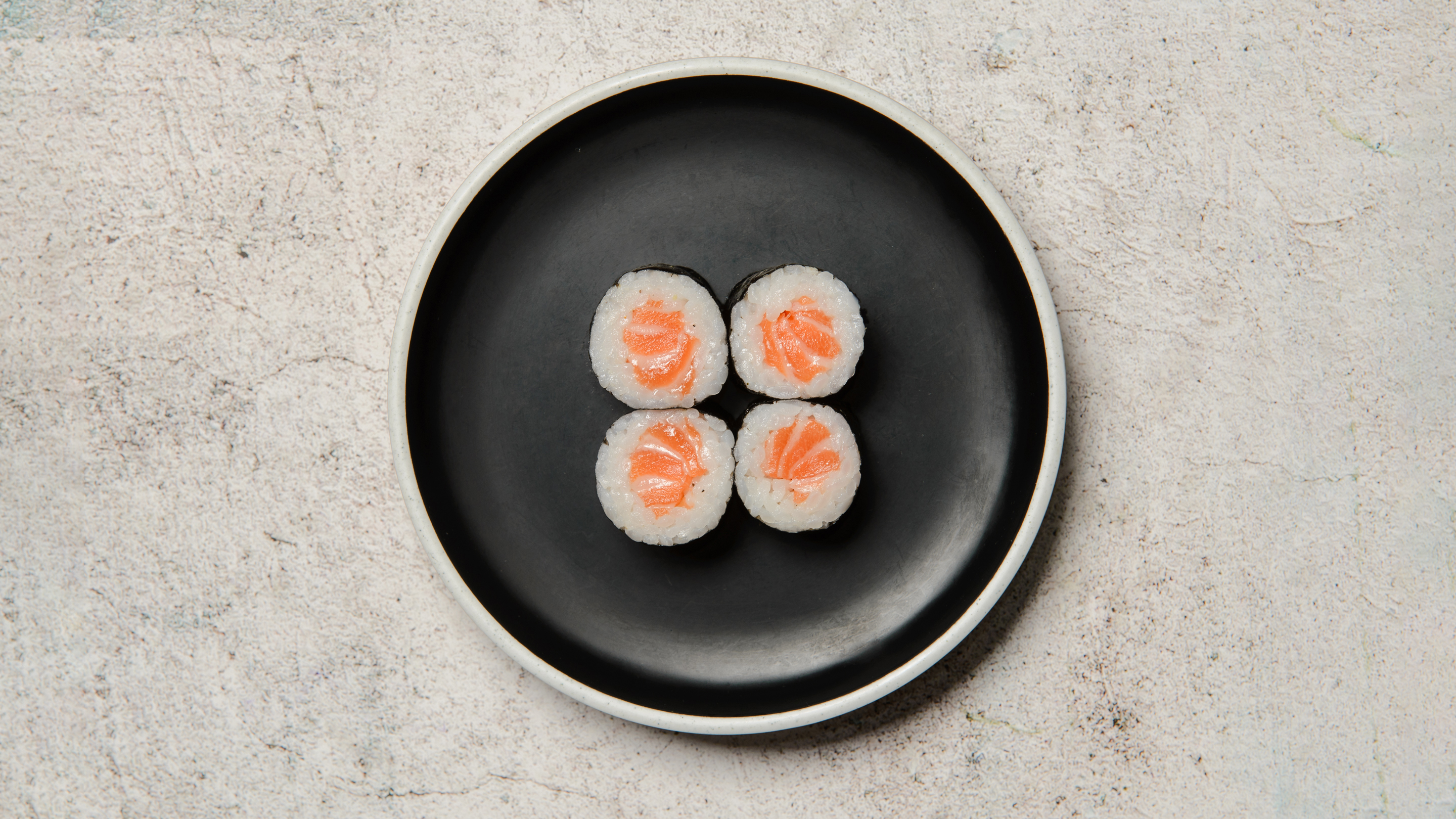 Hosomaki Laks Hosomaki Laks Med Hvidløg