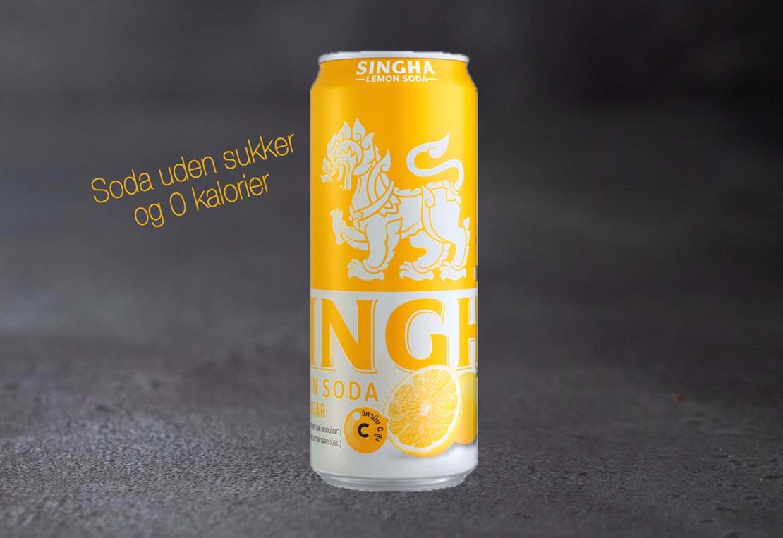 Singha Soda Lemon