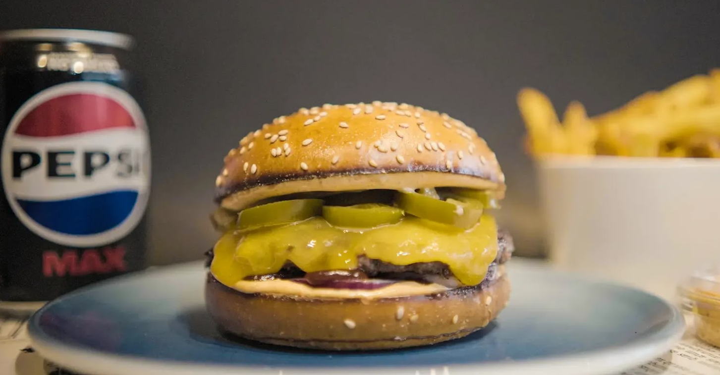 Chili Cheese Burger Menu