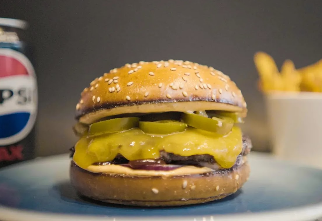 Chili Cheese Burger Menu