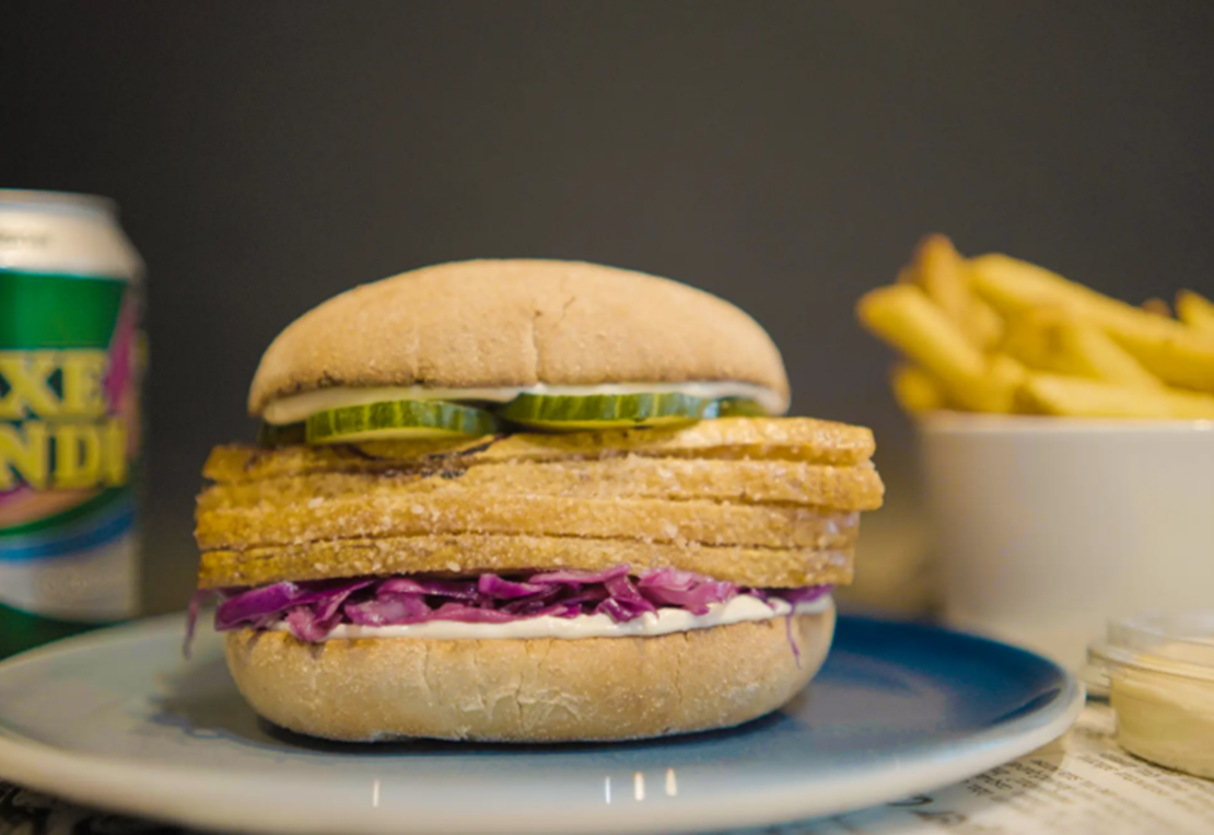 Svinet Ribbensstegs Sandwich Menu