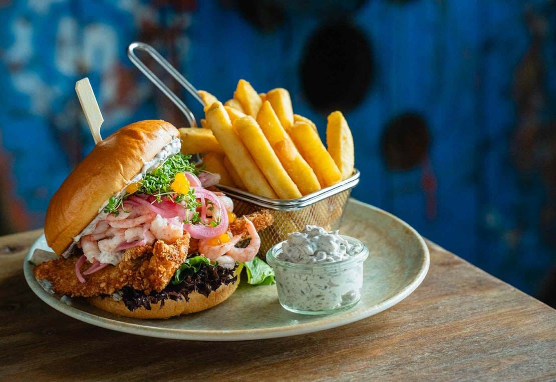 Mimis Bistro Strandby Burger