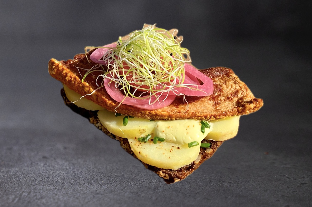 Gårdkartofler Med Stegt Flæsk Phillip – Stor