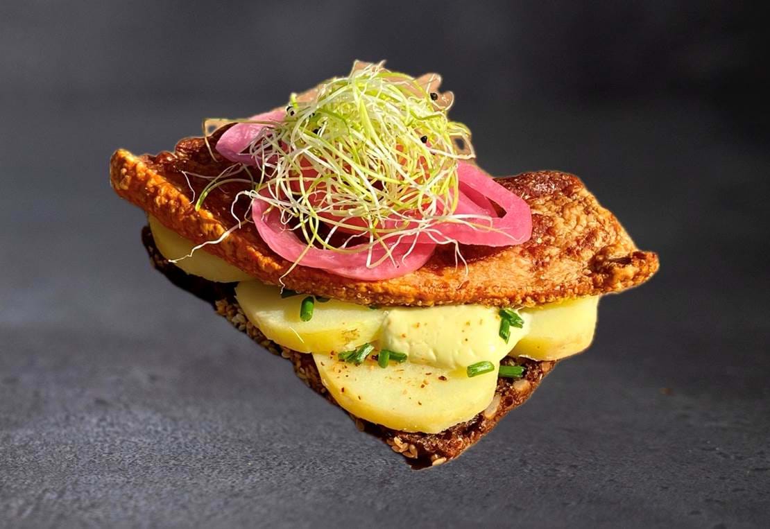 Gårdkartofler Med Stegt Flæsk Phillip – Stor