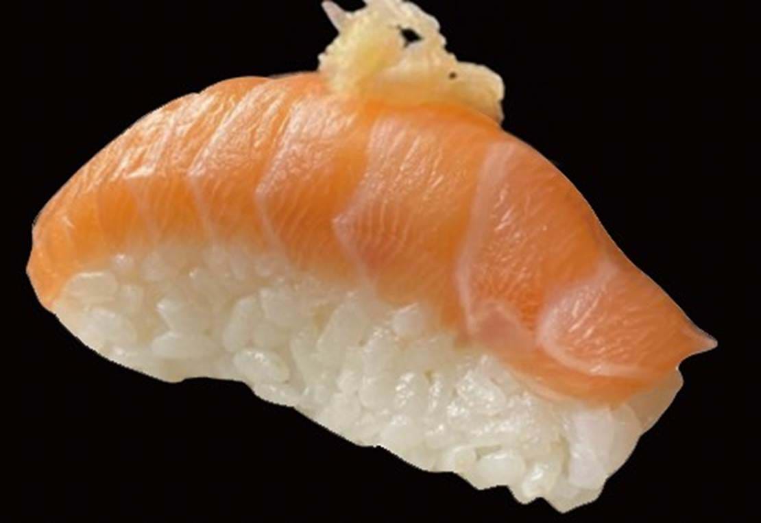 Laks Med Hvidløg – Stor