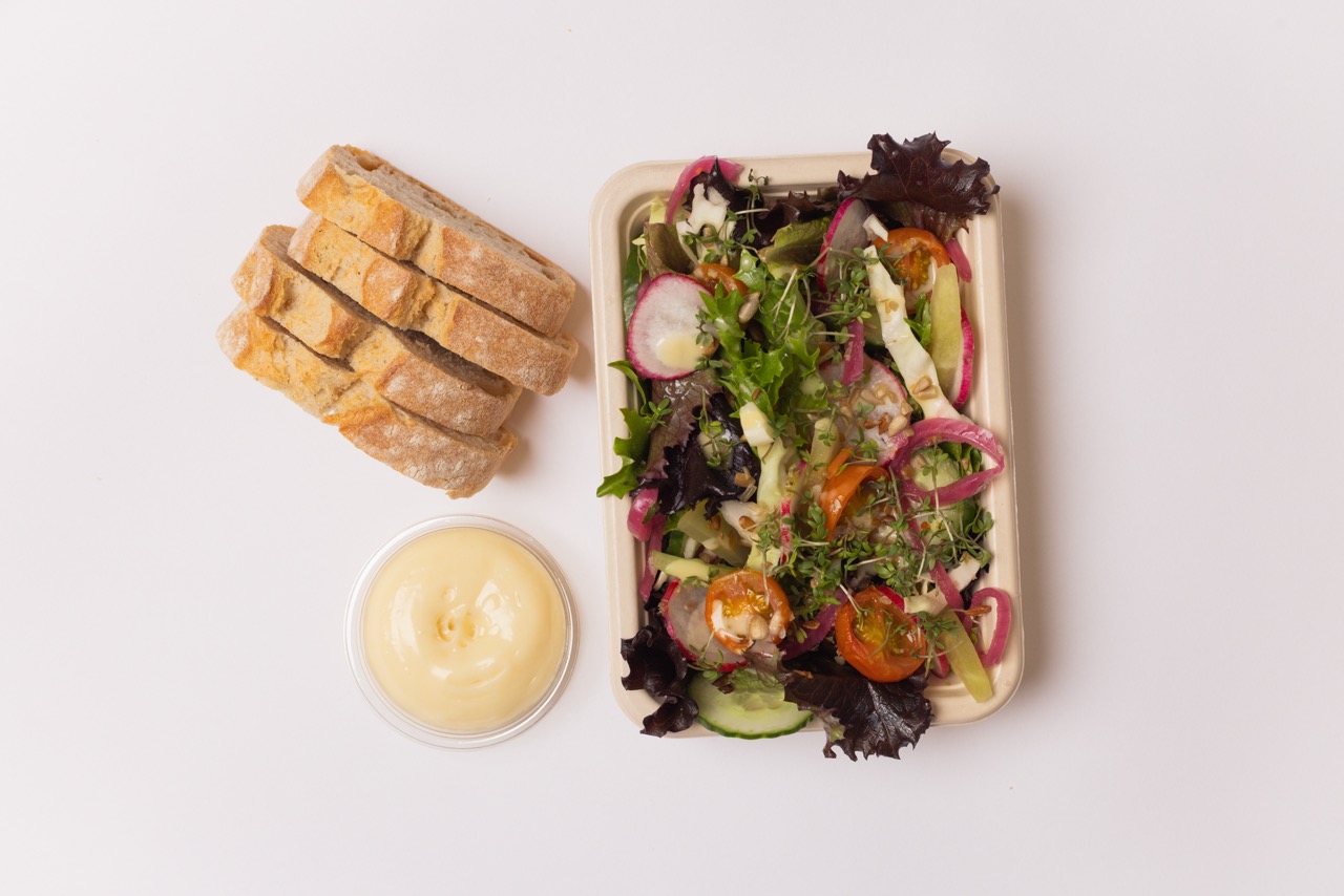 Salat Med Brød:Mayo – Stor