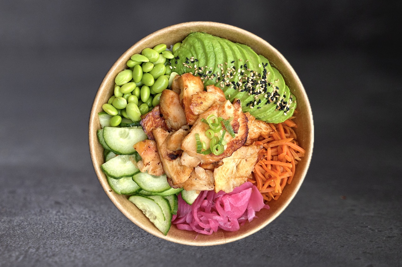 Poke Stegt Kylling – Stor