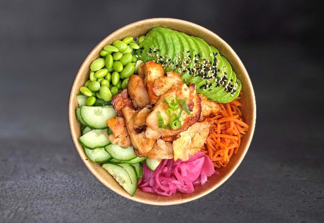 Poke Stegt Kylling – Stor