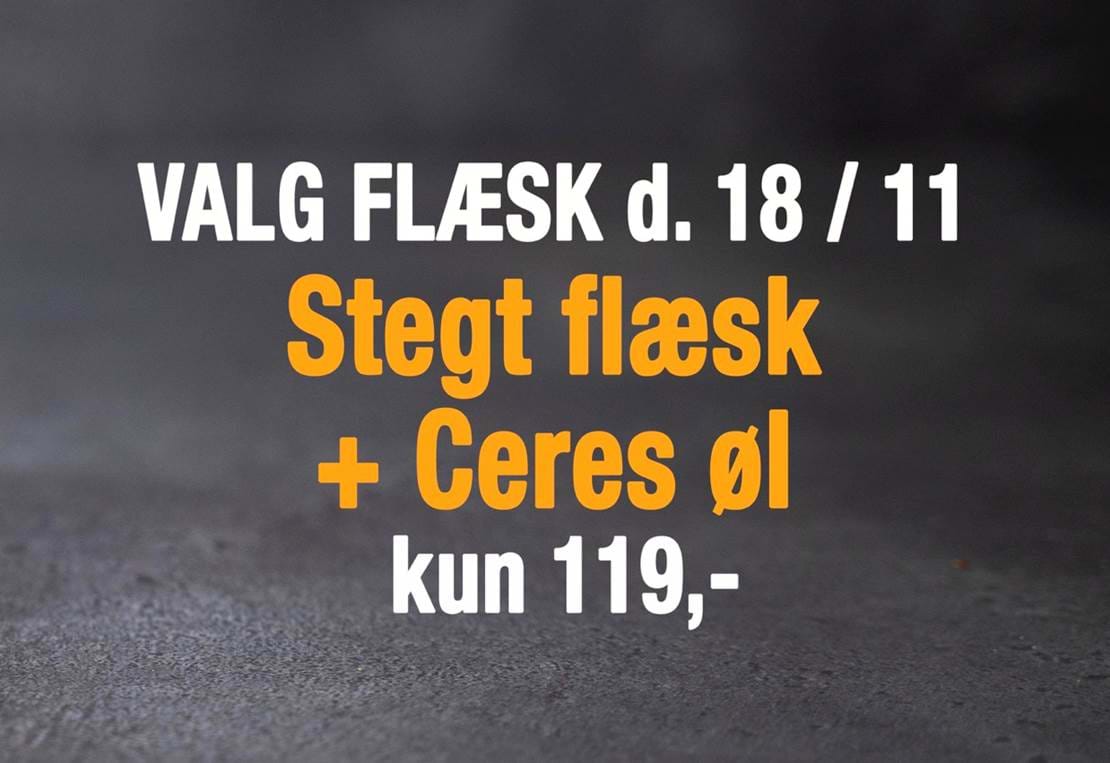 Stegtflæsk Taw Dully – Stor