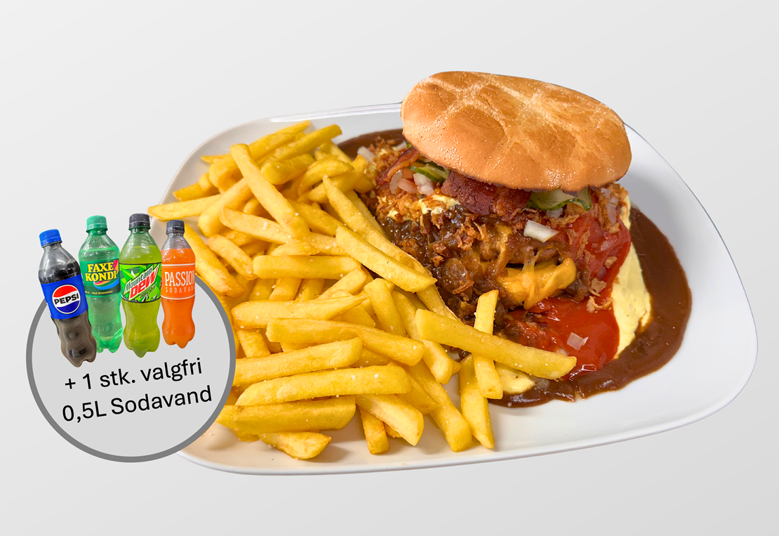 Husets Bøfsandwich Menu