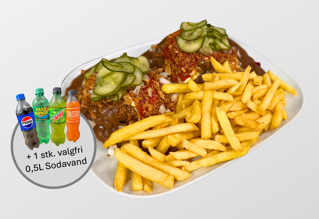 Db. Bøfsandwich Menu