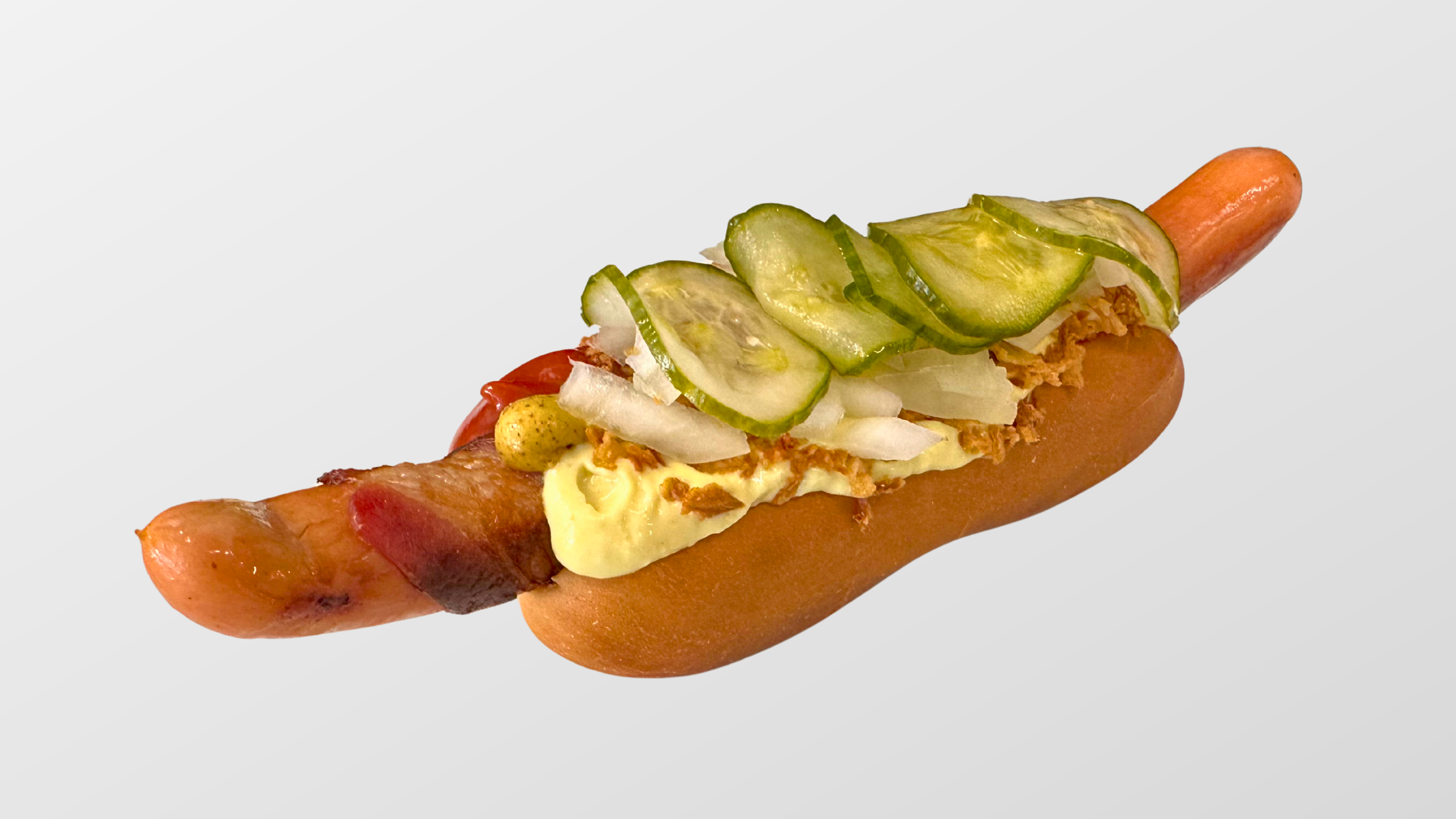 Ristet Hotdog I Svøb