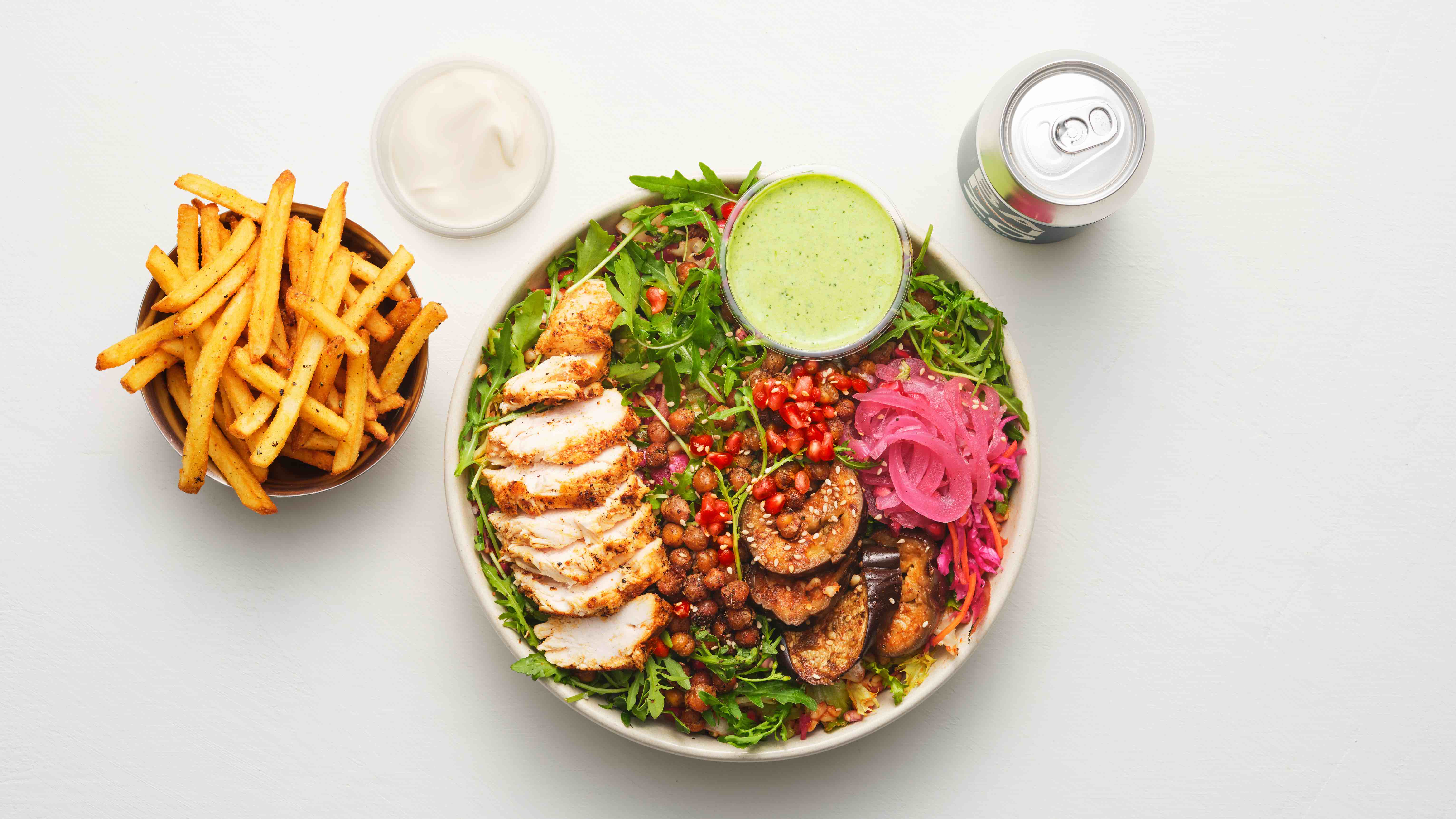 Compressed Bowl Chicken Combo V3