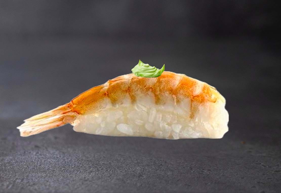 Nigiri Reje Med Wasabi Compressed