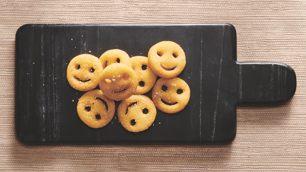 Smilende Pommes – Stor