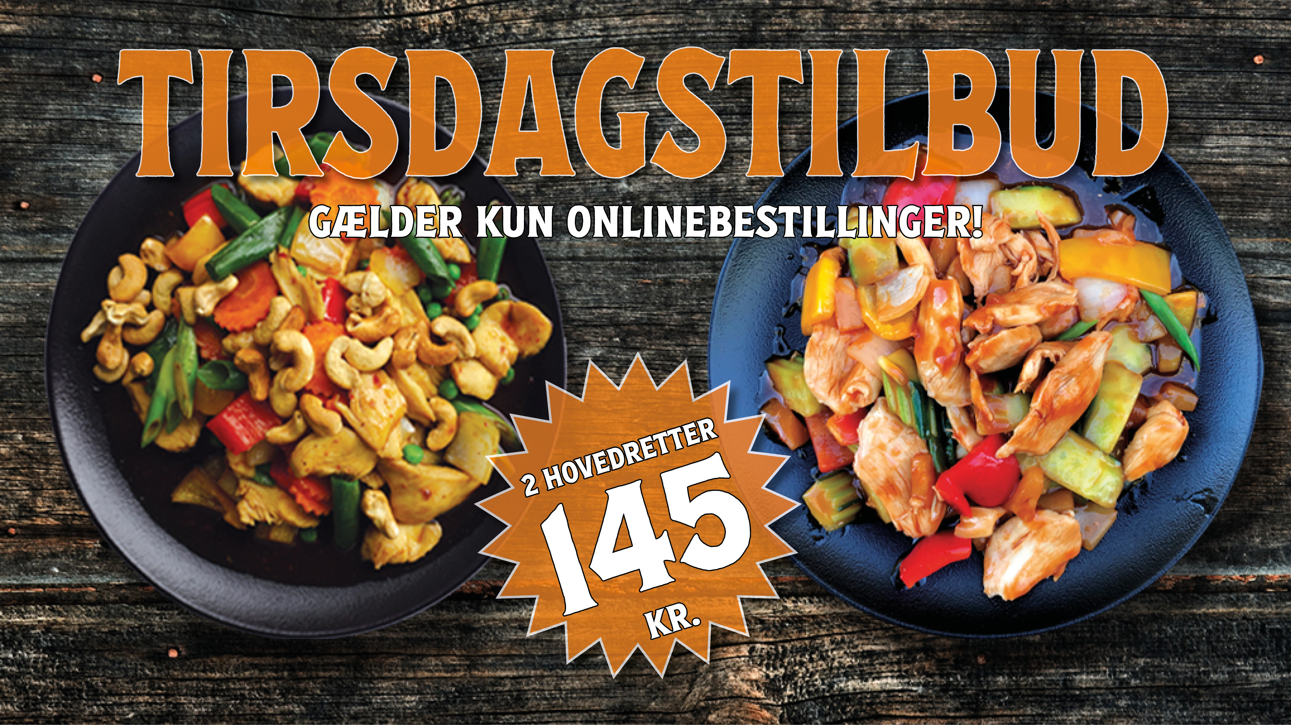 Tirsdagstilbud Facebook