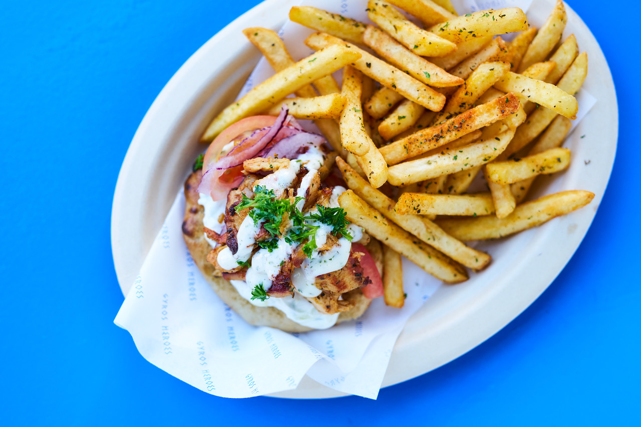 Mini Gyros W. Fries