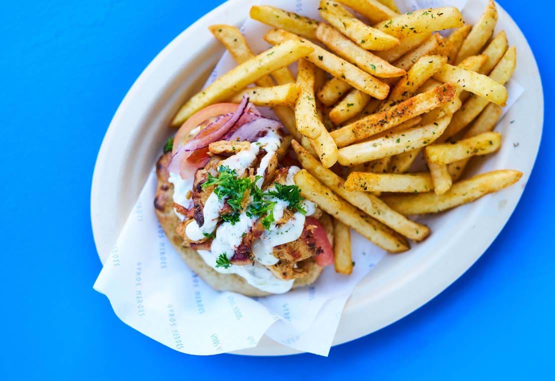 Mini Gyros W. Fries